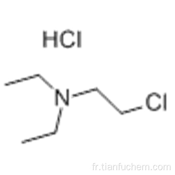 Ethanamine, 2-chloro-N, N-diethyl-, chlorhydrate (1: 1) CAS 869-24-9